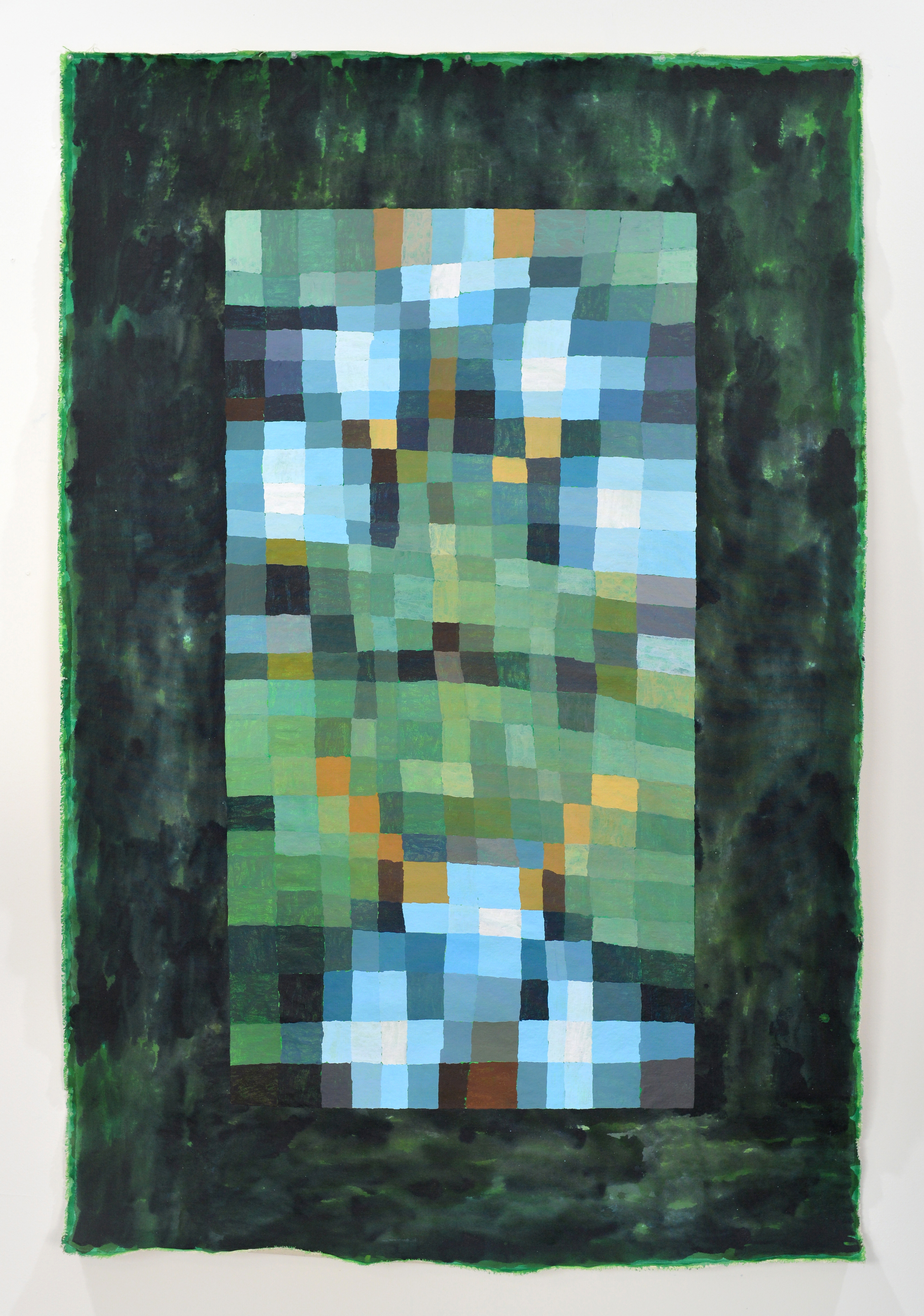 Bread and Roses, 2025. Acrylic on canvas, 185 x 120 cm 