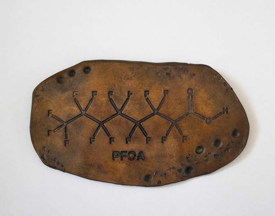 Image of an artwork titled Molecule Plate